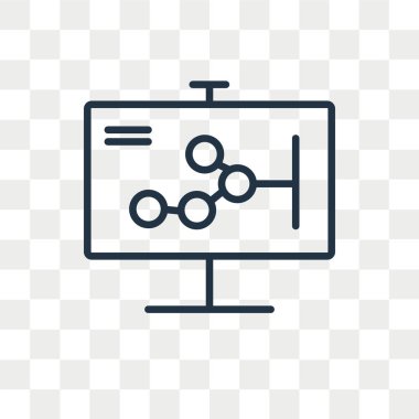 Saydam arka plan üzerinde Analytics logo tasarımı izole analytics vektör simgesi