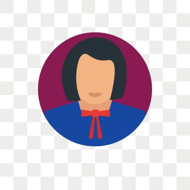 Saydam arka plan üzerinde avukat lo izole avukat vektör simgesi