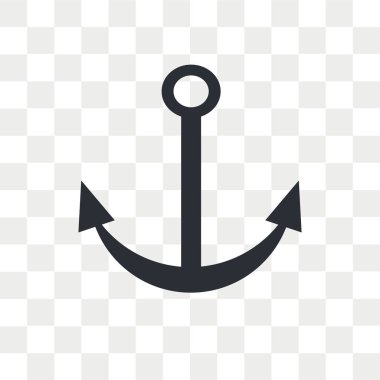 Saydam arka plan üzerinde kanca logosu d izole vektör simge kanca