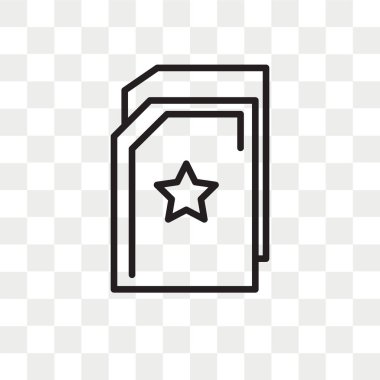 Saydam arka plan üzerinde dosya logosu d izole dosya vektör simgesi