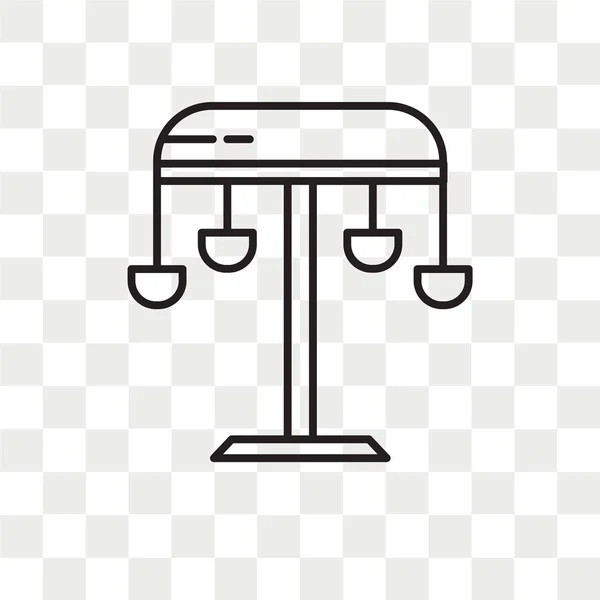 Swing vector icono aislado sobre fondo transparente, Swing logo — Vector de stock