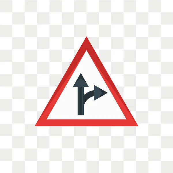 Icono de vector de tráfico aislado sobre fondo transparente, Tráfico — Vector de stock
