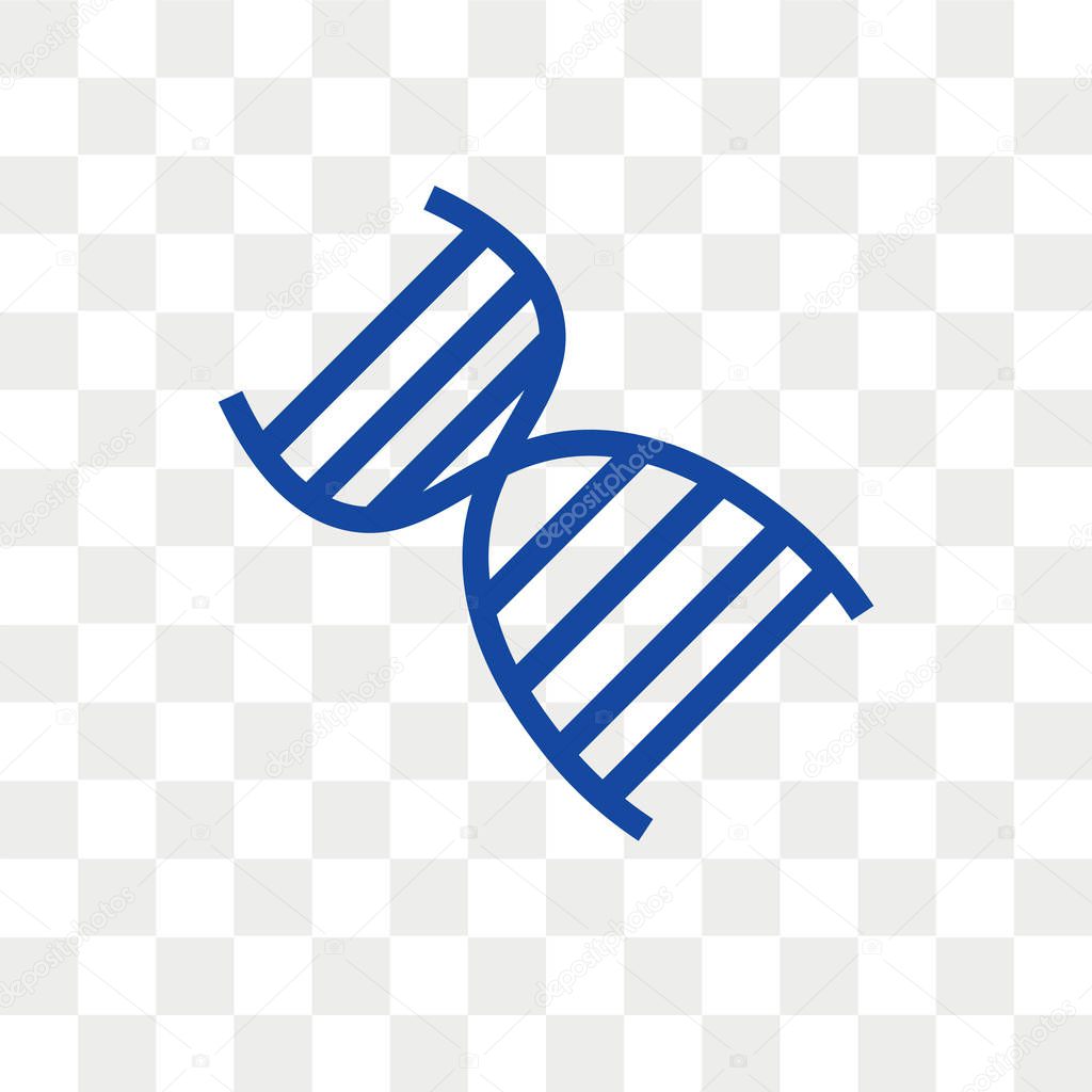 Dna Vector Icon Isolated On Transparent Background Dna Logo Concept Premium Vector In Adobe Illustrator Ai Ai Format Encapsulated Postscript Eps Eps Format