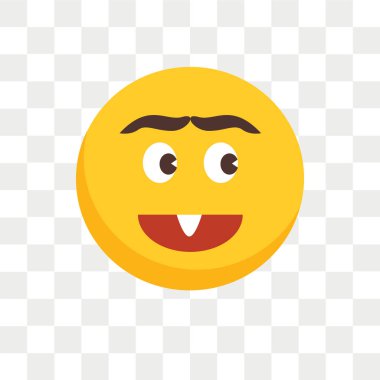 Saydam arka plan üzerinde çirkin logo tasarımı izole çirkin vektör simgesi