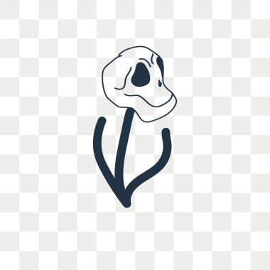 Cadılar Bayramı şekeri vektör simgesi üzerinde şeffaf arka plan izole, 