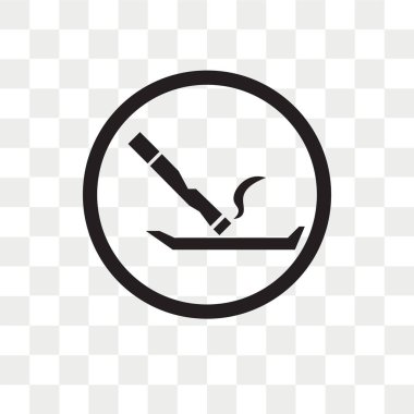 Saydam arka plan üzerinde Sm izole yasaktır yer vektör simgesi