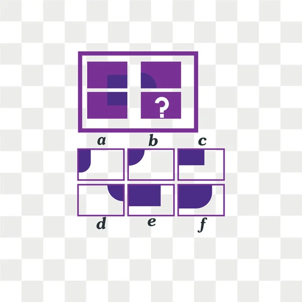 Prueba de coeficiente intelectual. Elige la respuesta correcta. Tarea lógica, juego educativo f — Archivo Imágenes Vectoriales