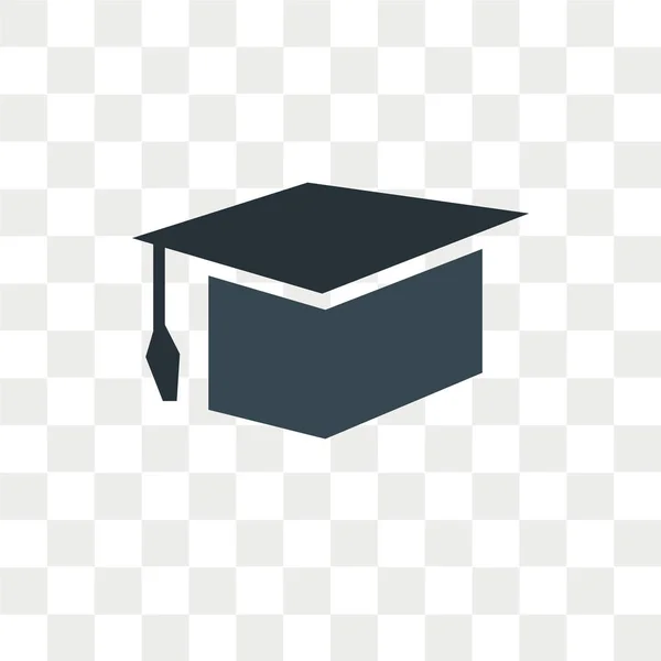 Bildungs-Vektor-Symbol isoliert auf transparentem Hintergrund, educat — Stockvektor