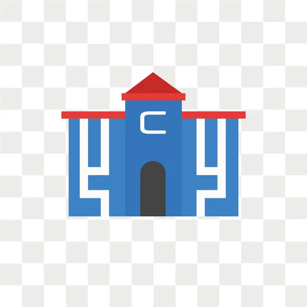Shop vector pictogram geïsoleerd op transparante achtergrond, Shop logo d — Stockvector