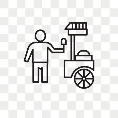 Saydam arka plan üzerinde buz cr izole dondurma vektör simgesi