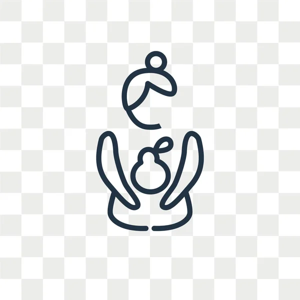 Wellness Coach Vektor Symbol isoliert auf transparentem Hintergrund, Wellness Coach Logo Design — Stockvektor