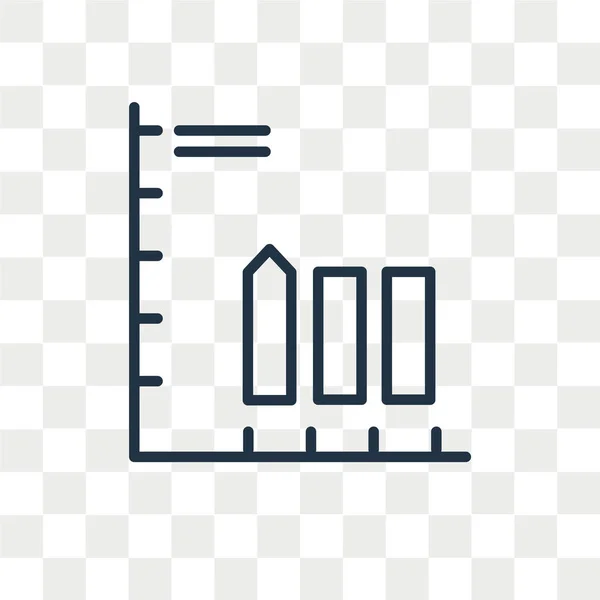 Icône vectorielle de perte isolée sur fond transparent, Logo de perte — Image vectorielle