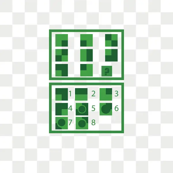 Icône vectorielle isolée sur fond transparent, logo design — Image vectorielle