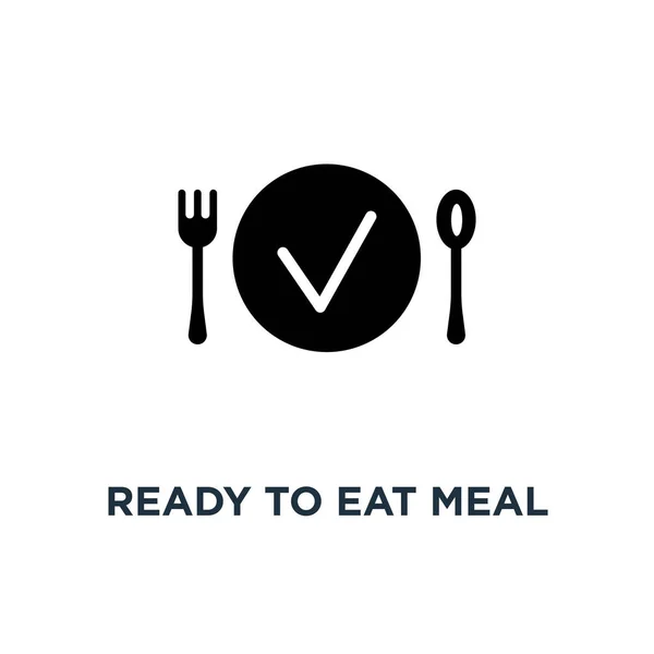 Ready Eat Meal Icon Simple Element Illustration Ready Eat Meal Vector Graphics