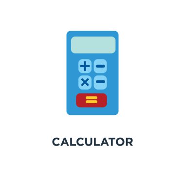hesap makinesi simge, sembol matematik, office kavramı