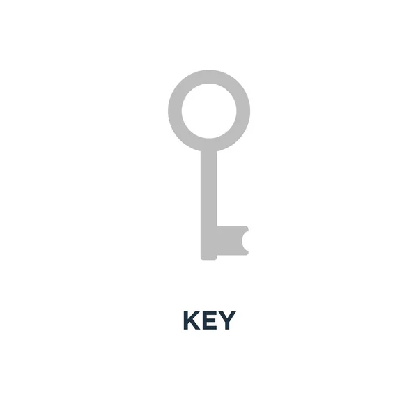 Key Icon Key Protection Security Sign Concept Symbol Design Lock — Stock Vector