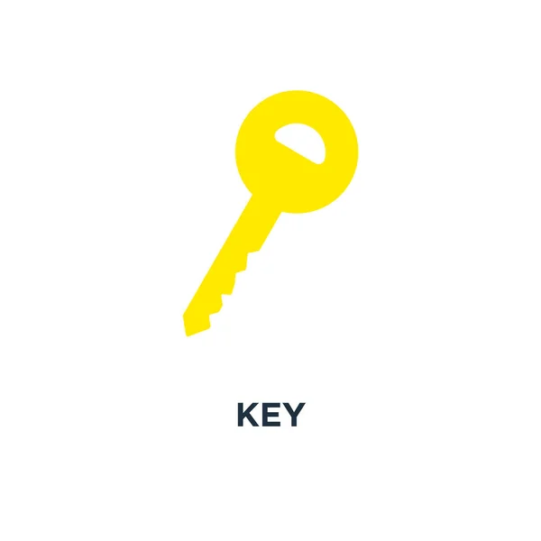 Key Icon Key Protection Security Sign Concept Symbol Design Lock — Stock Vector