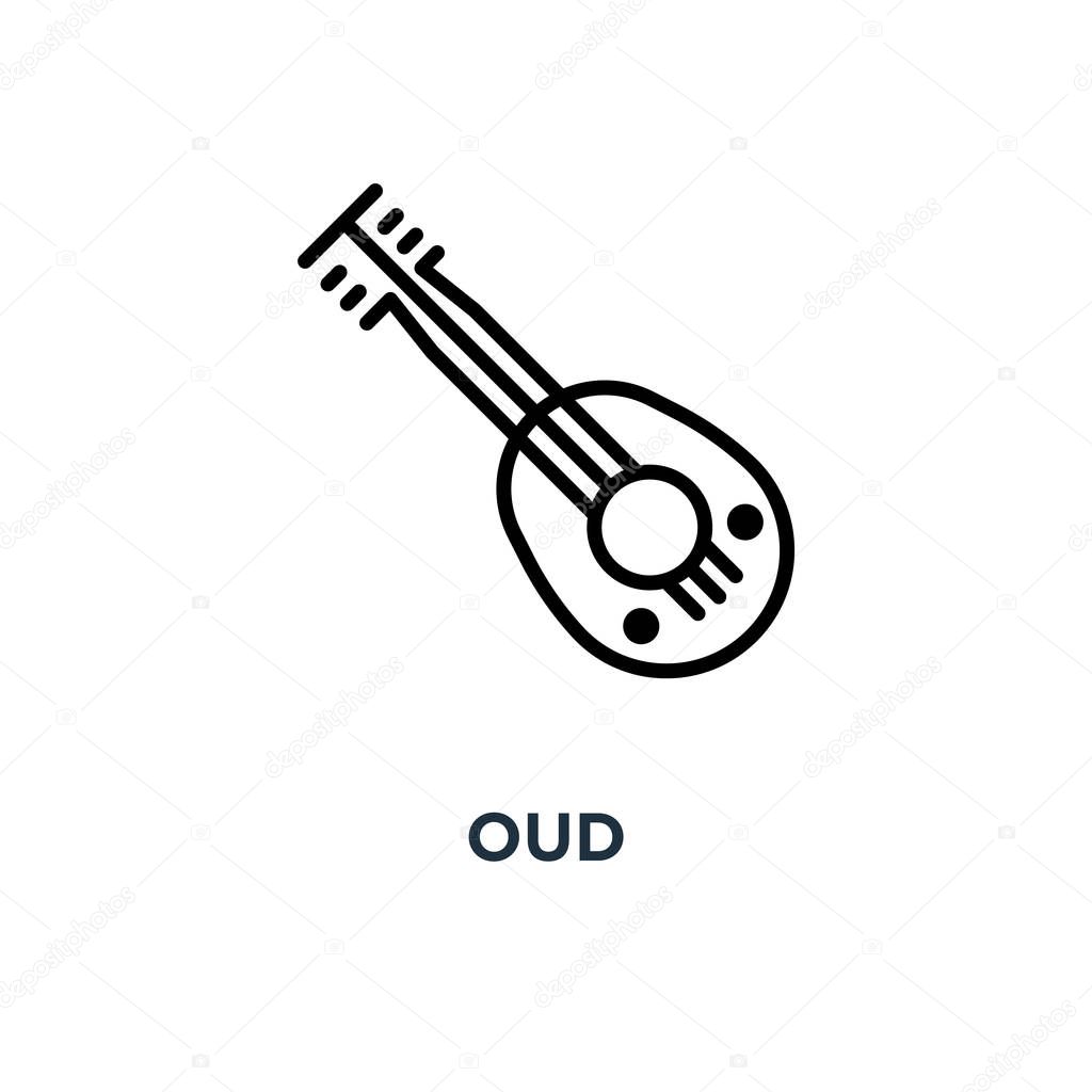 Oud icon. oud concept symbol design, vector illustration