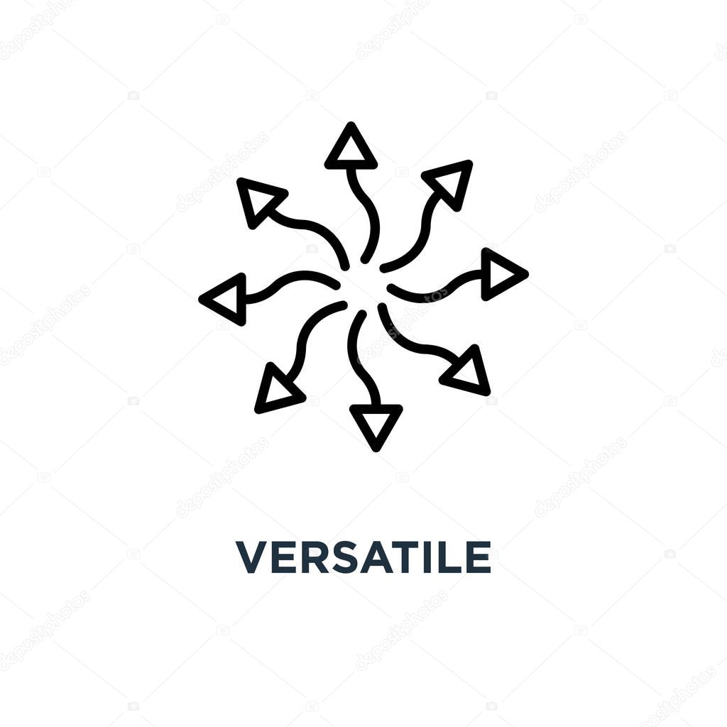 versatile icon. versatile concept symbol design, vector illustration