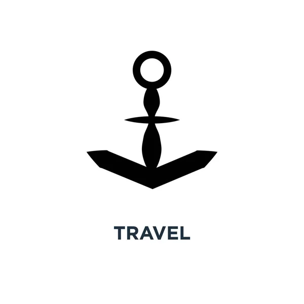 Reizen Pictogram Vakantie Toerisme Symbool Conceptontwerp Hotel Symbolen Vector Illustratie — Stockvector