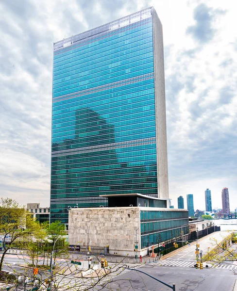 Manhattan New York Usa May 2020 United Nations Headquarters New — Stock Photo, Image