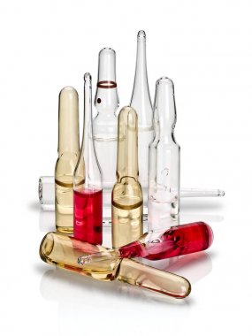 Tıp ile renk ampuller Grubu