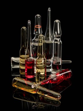 Tıp ile renk ampuller Grubu