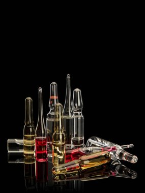 Tıp ile renk ampuller Grubu