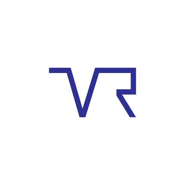 Diseño Letras Logotipo — Vector de stock
