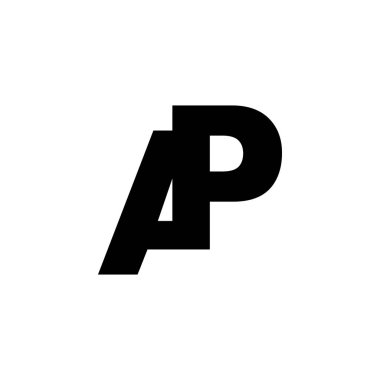 AP logosu mektup tasarımı
