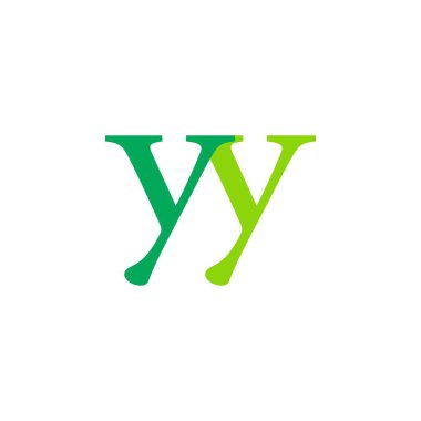 Yy logo harf tasarımı