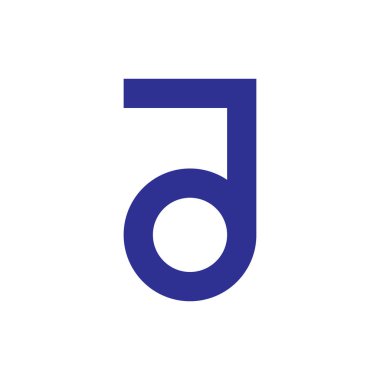 Letter JO logo design vector