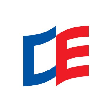 Ce logotasarım vektörü ile bayrak