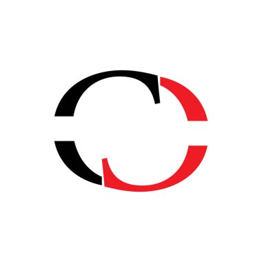 Mektup CD logosu tasarım vektör