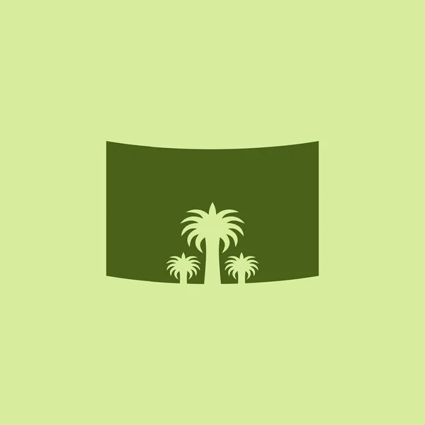 Datazioni albero logo vettore di progettazione — Vettoriale Stock