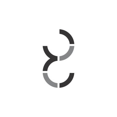 Sekiz Numaralı logo tasarım vektörü