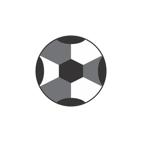 Bola icono logo diseño vector — Archivo Imágenes Vectoriales
