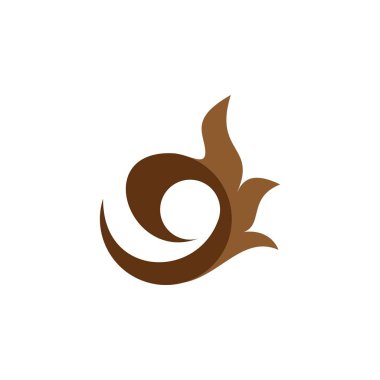 Vintage süs logosu tasarım vektörü ile g harfi veya 9 numara