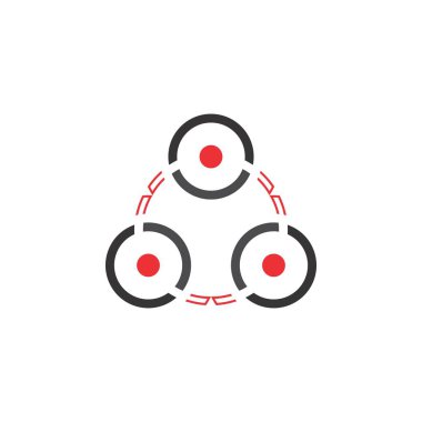Triple Circle Group logo tasarım vektörü