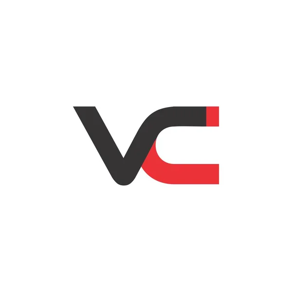 字母 Vc 徽标设计矢量 — 图库矢量图片