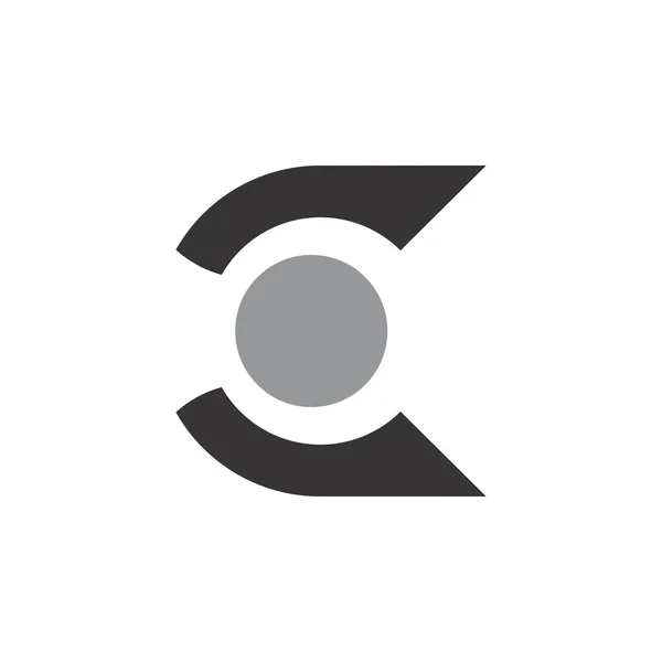 C bokstäver logotyp design vektor — Stock vektor