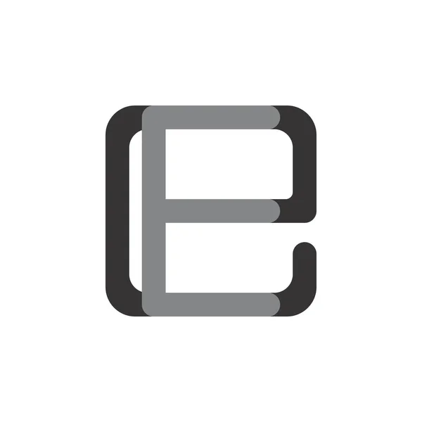 Ee字母标识设计向量 — 图库矢量图片
