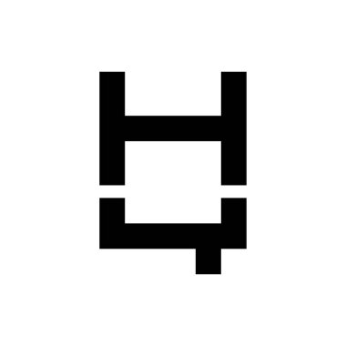 Karargah harfi logo tasarım vektörü