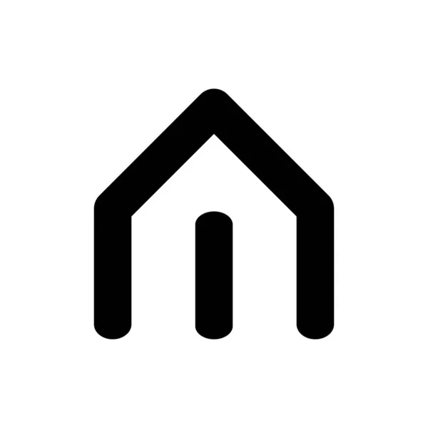 Domů s M písmeno logo design vektor — Stockový vektor