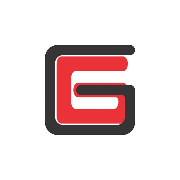 GG letter design vector — Stock Vector