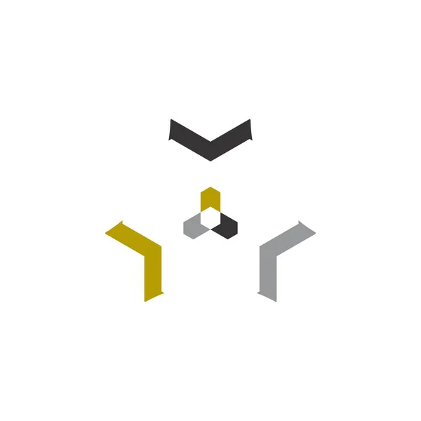 Equipo Grupo logo diseño vector — Vector de stock