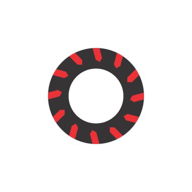 Circle Tire logo tasarım vektörü
