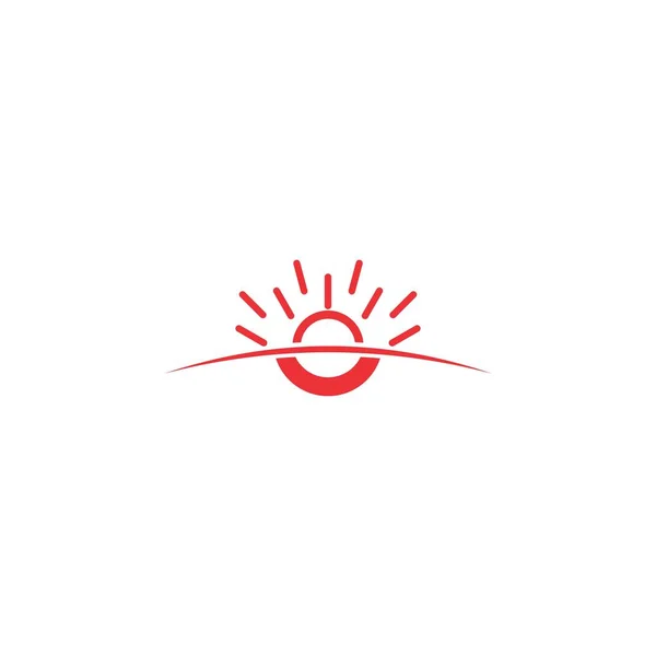 Sun Ligth logo Projekt wektor — Wektor stockowy