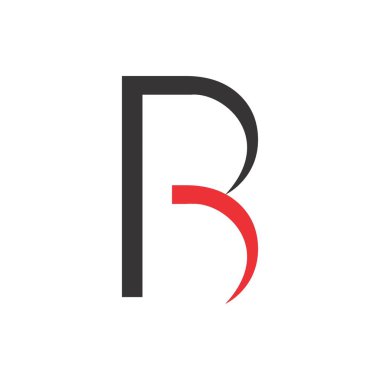 PB harfi logo tasarım vektörü