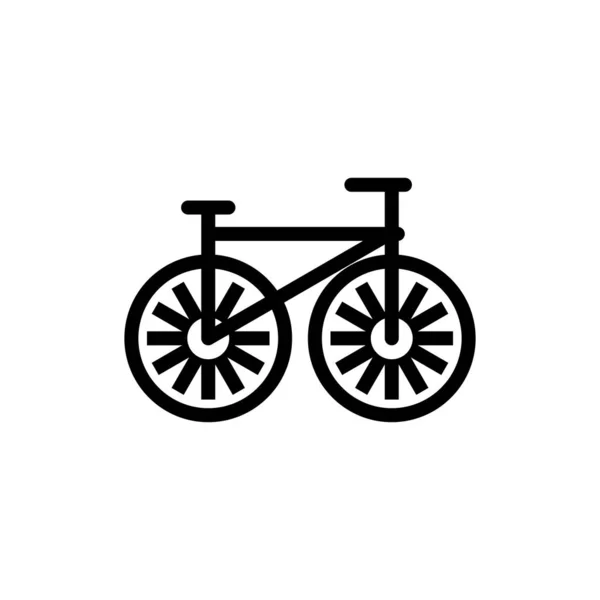 自転車ロゴデザインベクトル、自転車アイコン — ストックベクタ